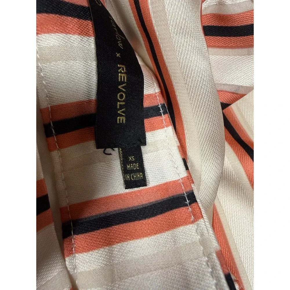 House‎ of Harlow 1960 x Revolve Alessia Wide Leg Crop Pants XS Striped